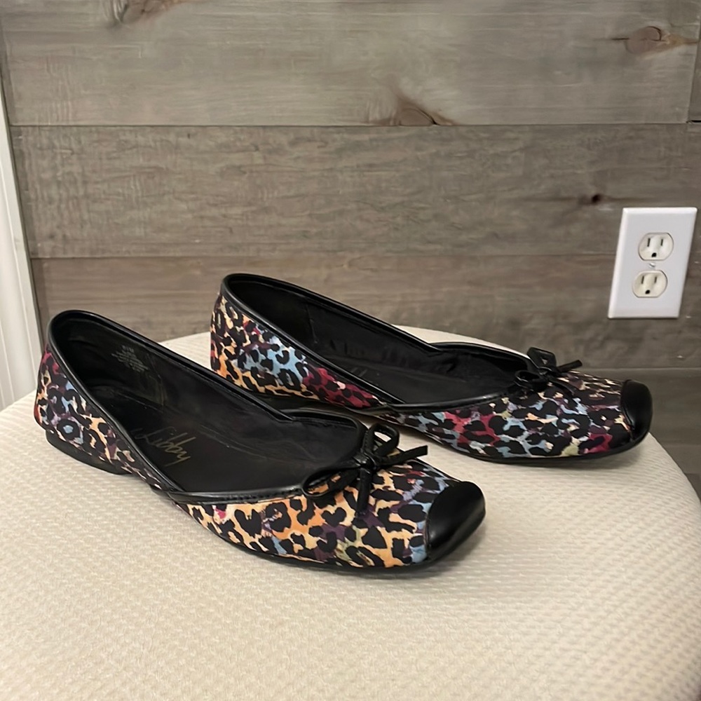 Sam&Libby Flats Size 8.5 Multicolor